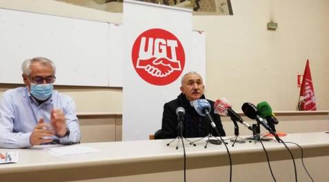Álvarez (UGT) dice que están en una Álvarez (UGT) dice que están en una