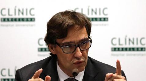 El ministro de Sanidad, Salvador Illa. El ministro de Sanidad, Salvador Illa.