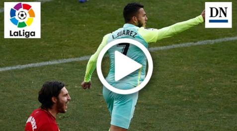 Resumen del Osasuna 3-1 Granada en vídeo: gol de Luis Suárez (2-1) Resumen del Osasuna 3-1 Granada en vídeo: gol de Luis Suárez (2-1)