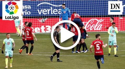 Resumen del Osasuna 3-1 Granada en vídeo: gol de Moncayola (3-1) Resumen del Osasuna 3-1 Granada en vídeo: gol de Moncayola (3-1)