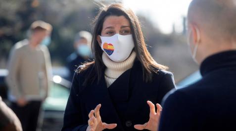 Inés Arrimadas reclama un Govern de Ciudadanos y PSC Inés Arrimadas reclama un Govern de Ciudadanos y PSC