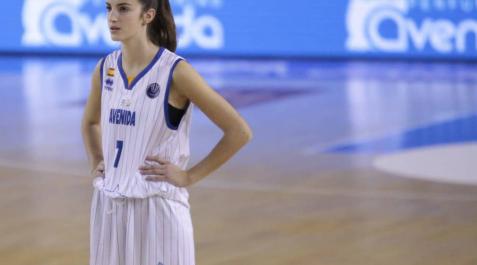 La jugadora navarra Paula Suárez Azcárate. La jugadora navarra Paula Suárez Azcárate.