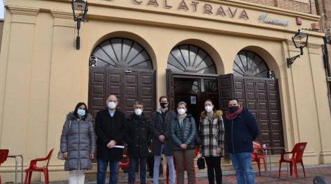 Parlamentarios de la Comisión de Cultura y Deporte han visitado el Teatro-Cinema Calatrava en Fitero Parlamentarios de la Comisión de Cultura y Deporte han visitado el Teatro-Cinema Calatrava en Fitero
