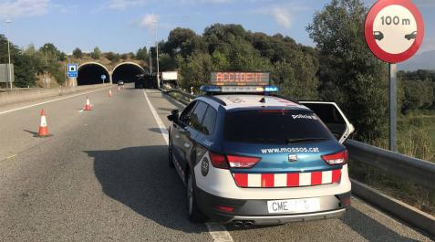 Patrulla de los Mossos d'esquadra. Patrulla de los Mossos d'esquadra.