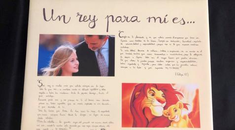 La princesa Leonor, protagonista por primera vez de '¿Qué es un rey para ti?' La princesa Leonor, protagonista por primera vez de '¿Qué es un rey para ti?'