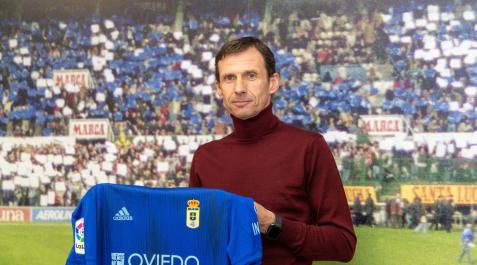 Cuco Ziganda, nuevo entrenador del Oviedo. Cuco Ziganda, nuevo entrenador del Oviedo.