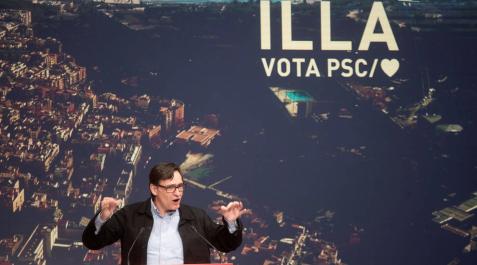 El PSC ganaría el 14F en intención de voto, pero ERC lograría más escaños El PSC ganaría el 14F en intención de voto, pero ERC lograría más escaños
