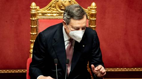 Draghi promete un gobierno Draghi promete un gobierno