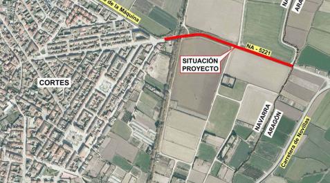 Las obras de mejora de la carretera de Cortes con Aragón se iniciarán en primavera Las obras de mejora de la carretera de Cortes con Aragón se iniciarán en primavera