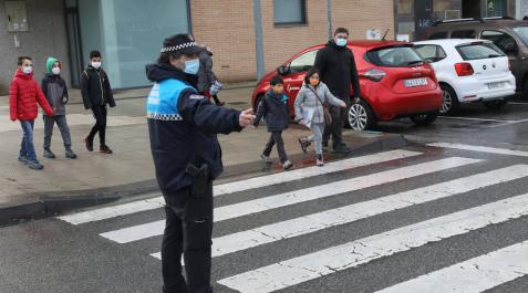 Gama cromática para valorar la peligrosidad de accesos al cole Gama cromática para valorar la peligrosidad de accesos al cole