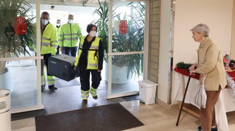 Llegada de la vacuna contra la covid a Navarra La vacuna contra el coronavirus ya ha llegado a Navarra