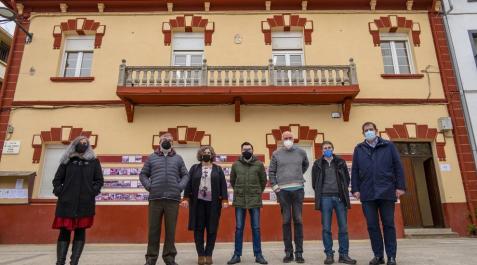 Los pueblos de Andía reabren para trabajar una escuela centenaria Los pueblos de Andía reabren para trabajar una escuela centenaria