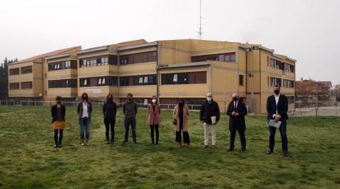 El nuevo instituto de Aoiz estará construido a finales de este año El nuevo instituto de Aoiz estará construido a finales de este año