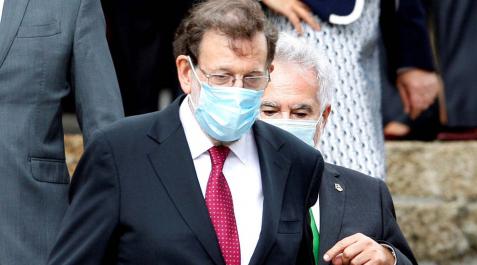 Rajoy confiesa que no le llegó la multa por salir en el confinamiento Rajoy confiesa que no le llegó la multa por salir en el confinamiento