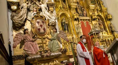 Pamplona recuperó ayer el voto de las Cinco Llagas Pamplona recuperó ayer el voto de las Cinco Llagas