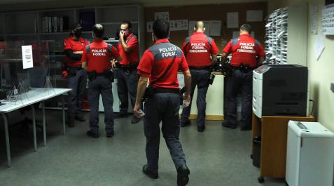 El Gobierno propone 273 nuevos agentes en Policía Foral, 149 de ellos tras asumir Tráfico El Gobierno propone 273 nuevos agentes en Policía Foral, 149 de ellos tras asumir Tráfico