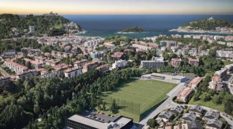 Imagen virtual del futuro hotel en San Sebastián. Imagen virtual del futuro hotel en San Sebastián.