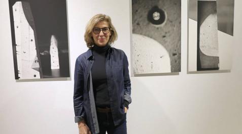 María José Gurbindo hace del Museo Oteiza una escultura María José Gurbindo hace del Museo Oteiza una escultura