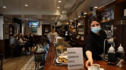 Interior del bar Gaucho de Pamplona Interior del bar Gaucho de Pamplona