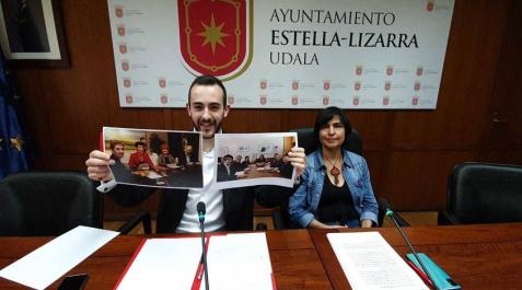 EH Bildu, Geroa Bai y una edil del PSN presentan una moción de censura en Estella EH Bildu, Geroa Bai y una edil del PSN presentan una moción de censura en Estella