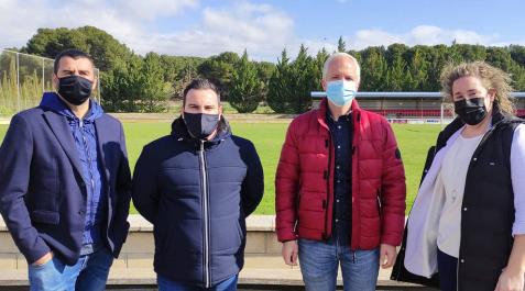 Caparroso reformará su campo de fútbol y la carretera a la ermita de la Virgen del Soto Caparroso reformará su campo de fútbol y la carretera a la ermita de la Virgen del Soto
