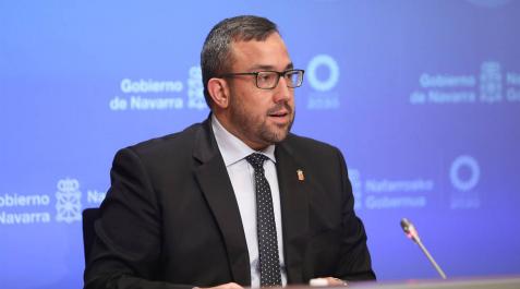 Javier Remírez, vicepresidente del Gobierno de Navarra. Javier Remírez, vicepresidente del Gobierno de Navarra.