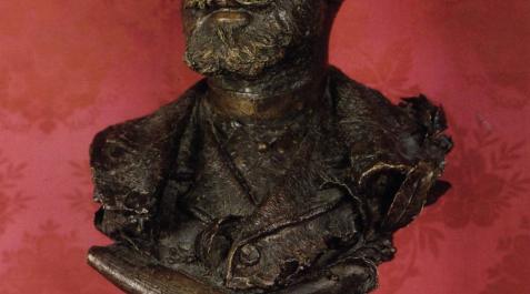 Instan a Cultura a devolver a Pamplona un busto de Julián Gayarre Instan a Cultura a devolver a Pamplona un busto de Julián Gayarre
