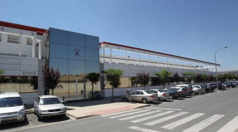 Imagen de archivo de la fábrica y sede de Azkoyen en Peralta. Imagen de archivo de la fábrica y sede de Azkoyen en Peralta.