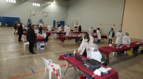 El cribado de Cadreita detecta 14 positivos en un total de 885 pruebas El cribado de Cadreita detecta 14 positivos en un total de 885 pruebas