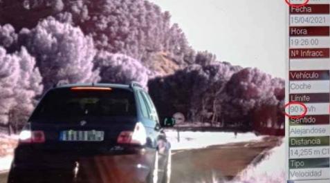 Imputado un conductor por circular a 179 km/h en la carretera Allo-Sesma Imputado un conductor por circular a 179 km/h en la carretera Allo-Sesma