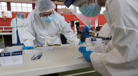 El número de nuevos contagios en Navarra se mantiene, por segundo día, en torno a los 140 El número de nuevos contagios en Navarra se mantiene, por segundo día, en torno a los 140