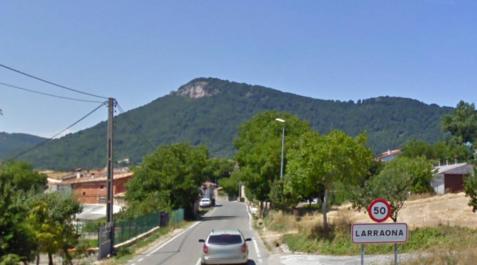 La localidad navarra de Larraona. La localidad navarra de Larraona.