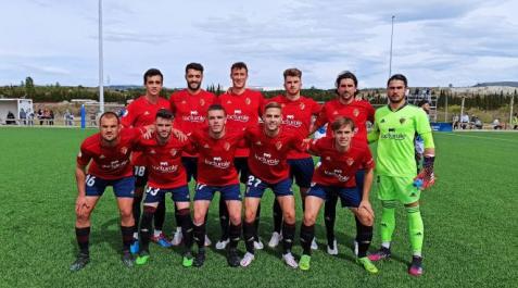 Osasuna Promesas consigue los tres puntos en Tajonar Osasuna Promesas consigue los tres puntos en Tajonar