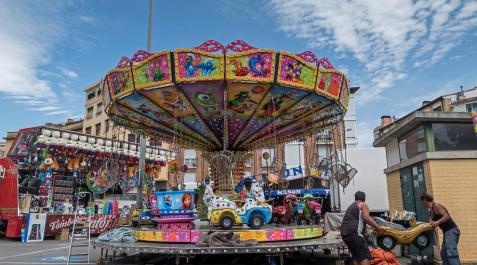 Parques de atracciones, plan ante el covid de los feriantes de Navarra Parques de atracciones, plan ante el covid de los feriantes de Navarra