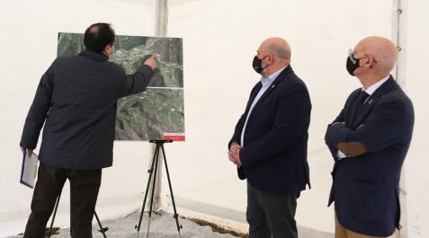 Comienzan en Etuláin las obras del segundo tramo para transformar la N-121-A en una vía 2+1 Comienzan en Etuláin las obras del segundo tramo para transformar la N-121-A en una vía 2+1