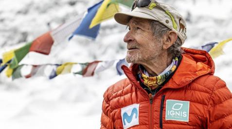 El alpinista Carlos Soria intentaba ascender al Dhaulagiri. El alpinista Carlos Soria intentaba ascender al Dhaulagiri.
