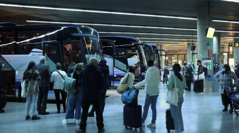Las empresas de autobús de Navarra han perdido la mitad de su facturación con la covid Las empresas de autobús de Navarra han perdido la mitad de su facturación con la covid
