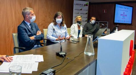 Pello Baiona, María Luisa Algea, Noemí Osés y Nicolás Ulibarri. Pello Baiona, María Luisa Algea, Noemí Osés y Nicolás Ulibarri.