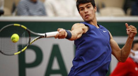 Alcaraz, tras caer en Roland Garros Alcaraz, tras caer en Roland Garros