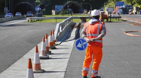 Un 'by pass' regulará el tráfico de la A-15 durante 10 meses en Guipúzcoa Un 'by pass' regulará el tráfico de la A-15 durante 10 meses en Guipúzcoa