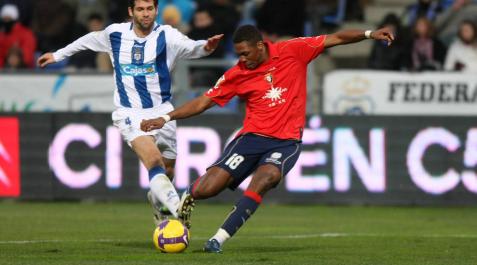 Dady, en un partido de Osasuna contra el Recreativo de Huelva en 2008. Dady, en un partido de Osasuna contra el Recreativo de Huelva en 2008.
