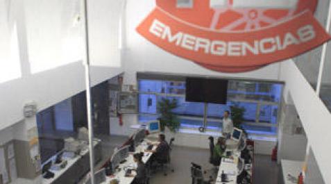 El monopolio de Policía Foral del 112 molesta a sus agentes y a otras policías Sede del Teléfono de Emergencias 112
