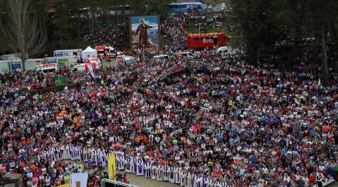 Una multitudinaria misa pone fin a las segundas Javieradas de 2017
