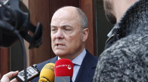 Luis Zarraluqui Inaguración del segundo salón inmobiliario de navarra.