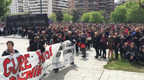 Una marcha este sábado en Pamplona en apoyo a la víctima de 'La Manada'