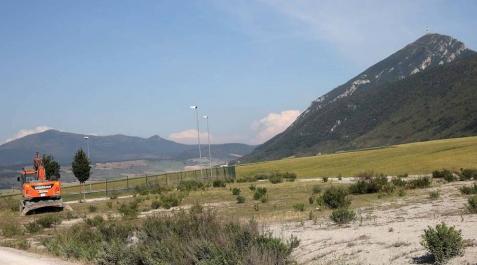 Nasuvinsa inicia un año después las obras donde irá la planta de residuos Nasuvinsa inicia un año después las obras donde irá la planta de residuos