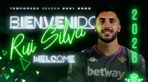 El meta Rui Silva, bético hasta 2026