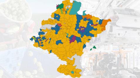 El mapa del empleo en Navarra: ¿dónde trabajan tus vecinos?