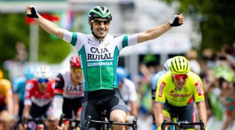 Aberasturi, del Caja Rural-RGA, se impone al sprint en la tercera etapa de la Vuelta a Eslovenia