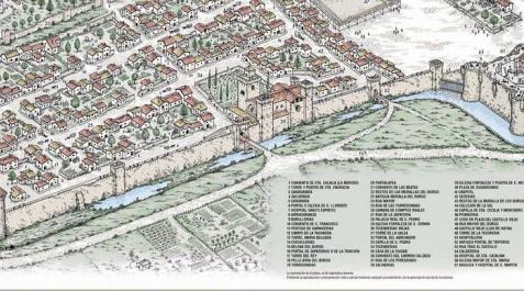 El Paseo de Sarasate y la desaparecida muralla medieval